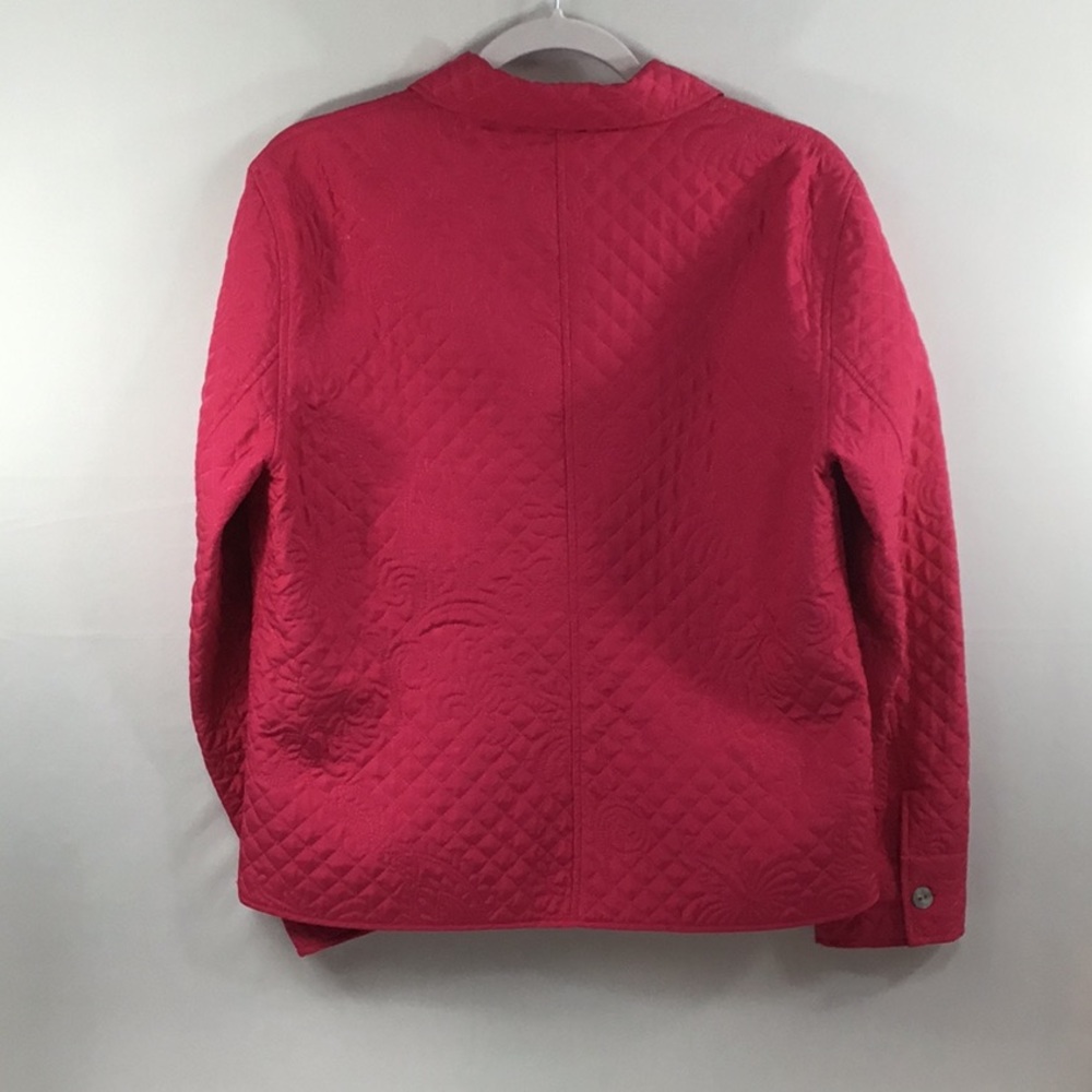 ”CHICO’S LIGHTWEIGHT ROSE QUILTED JACKET” - Picture 8 of 9